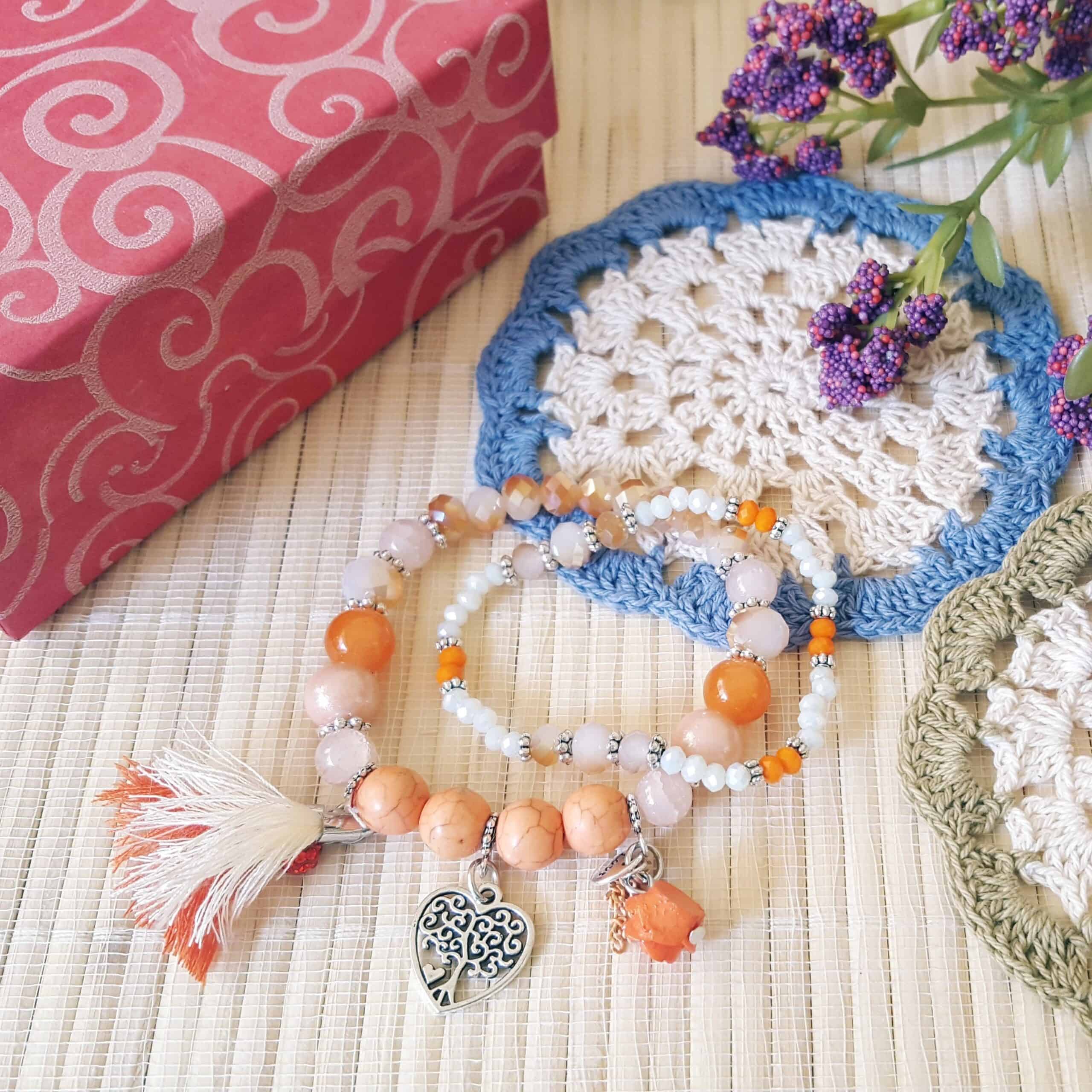 Eden Rising Sun Stack Bracelets