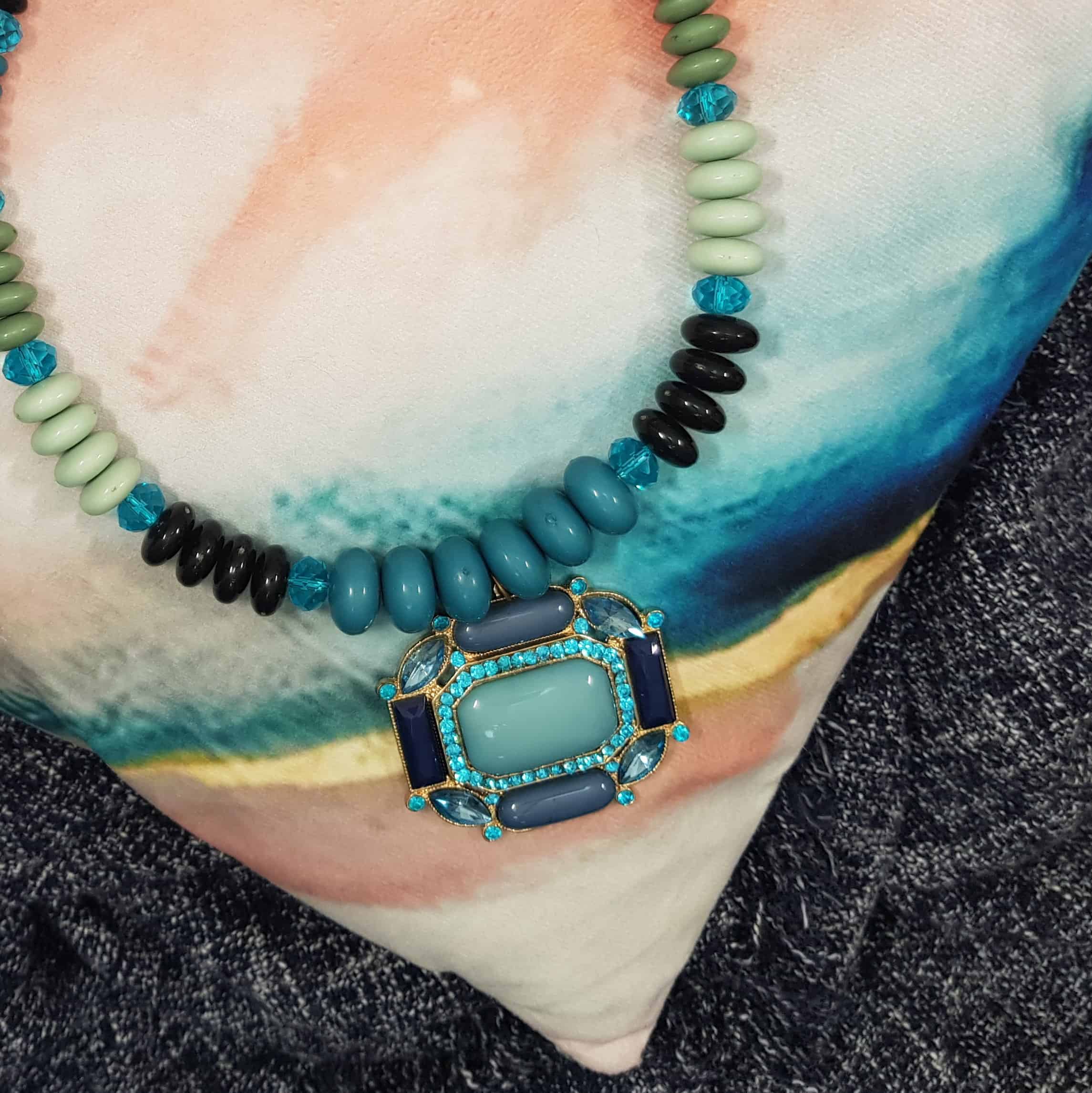 Icy Cleopatra Matinee Necklace