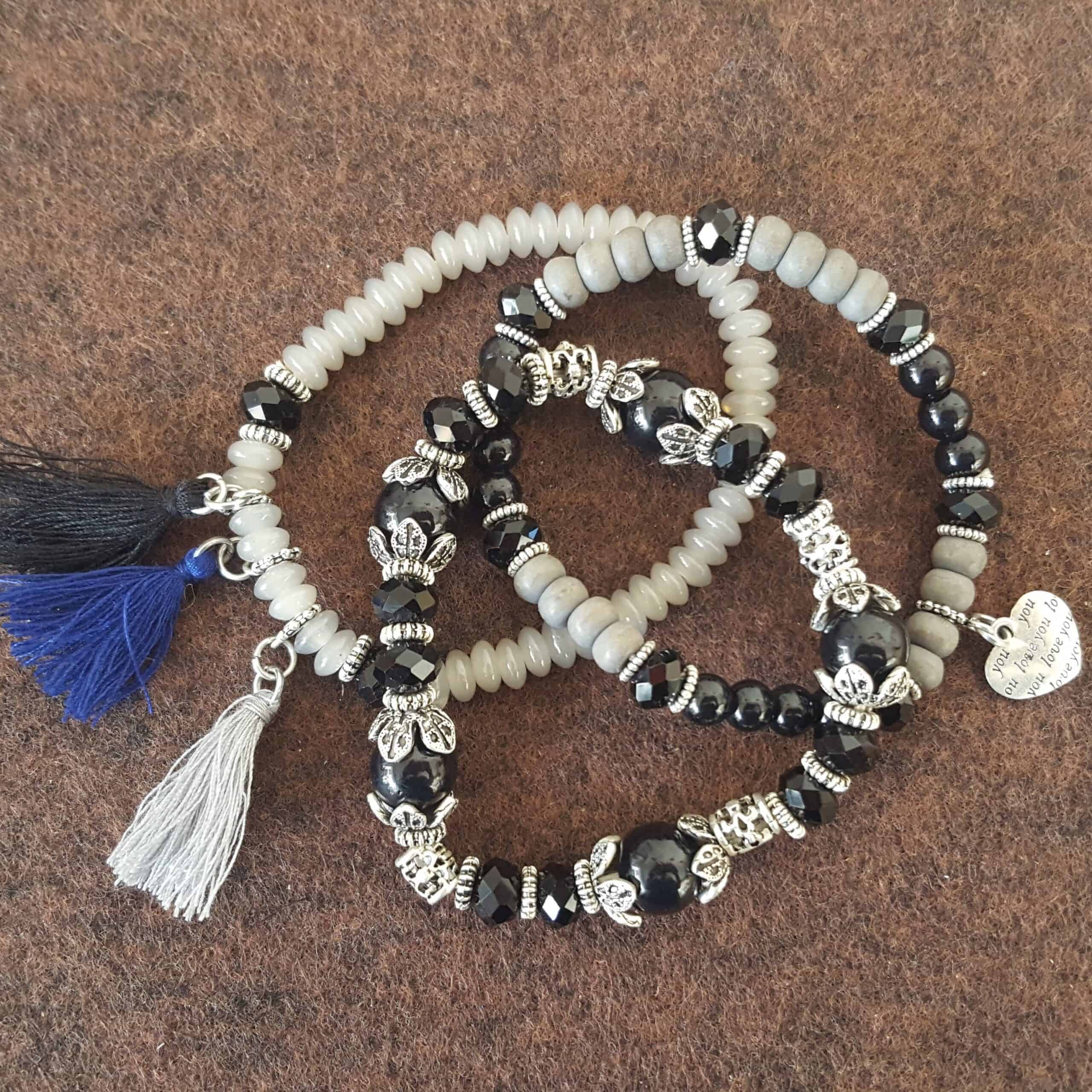 Solitude Chakras Stack Bracelets