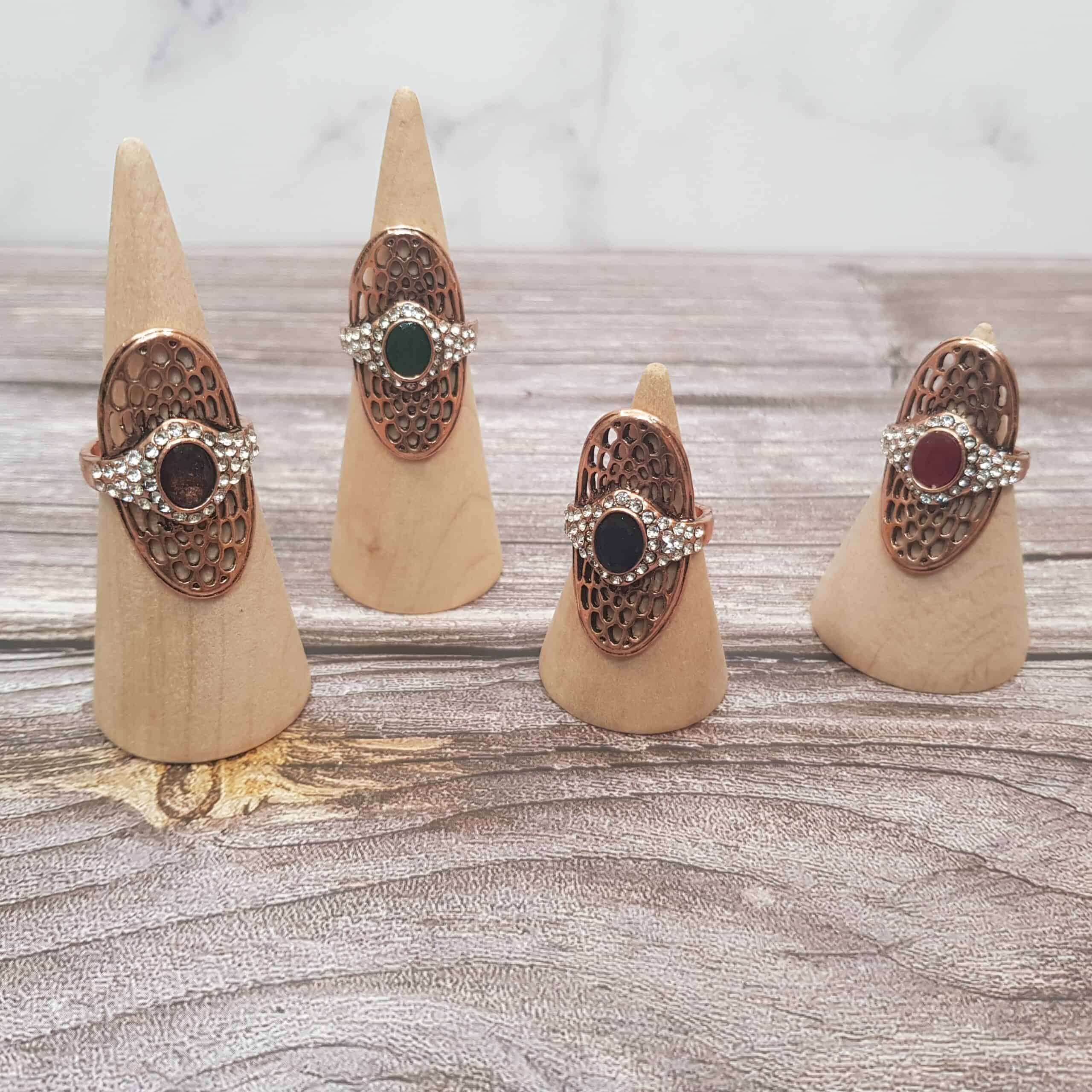 Ellipse Cut-out Statement Ring