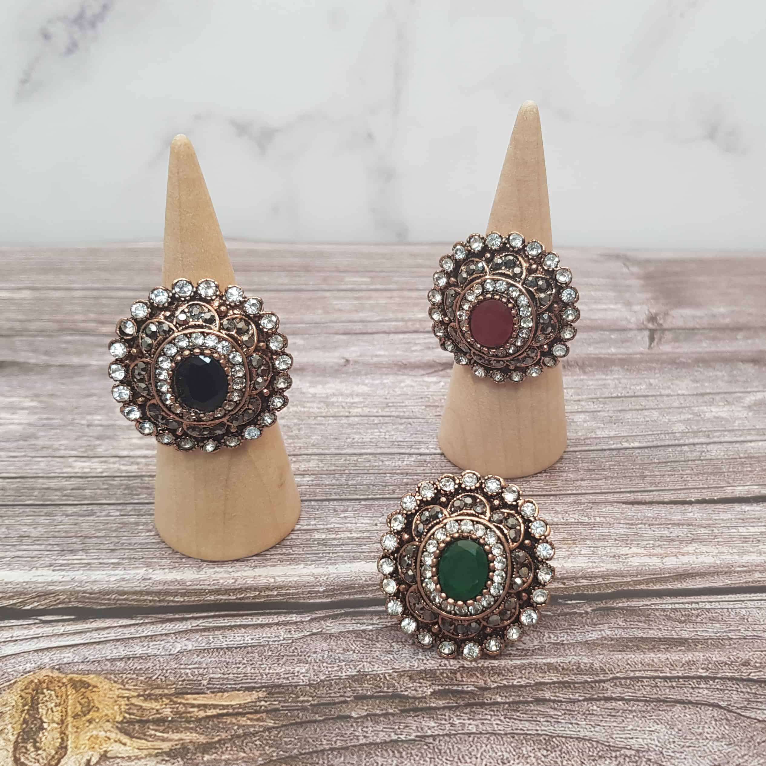 Peony Rose Gold Rings