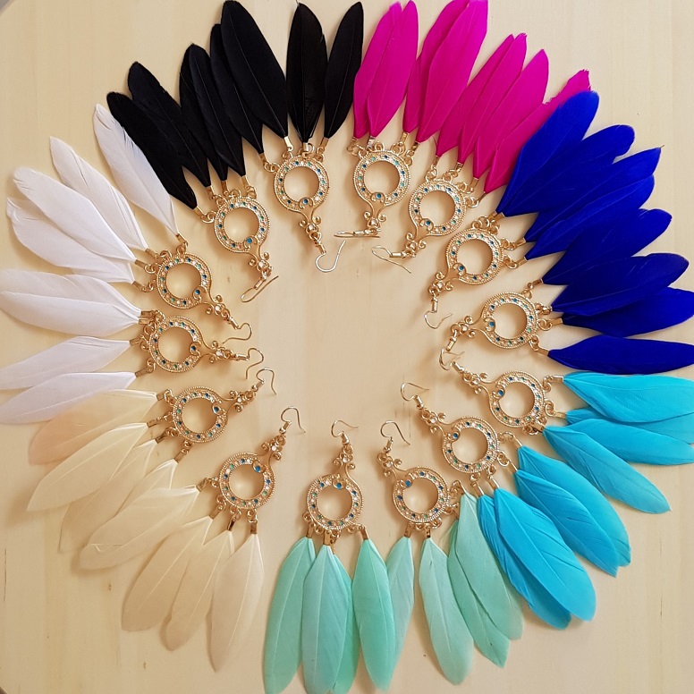 Feather Earrings