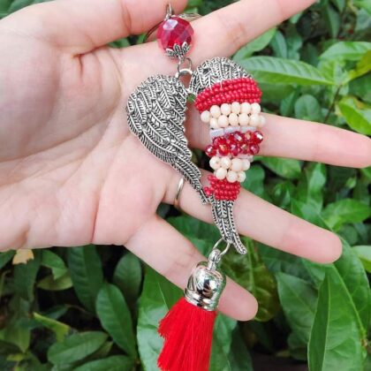 beaded-passion-wings-bag-chain