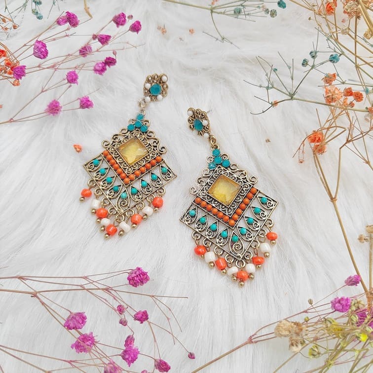 bohemian arcana sunshine earrings