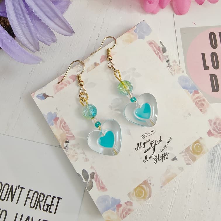 Sweetheart Drop Earrings