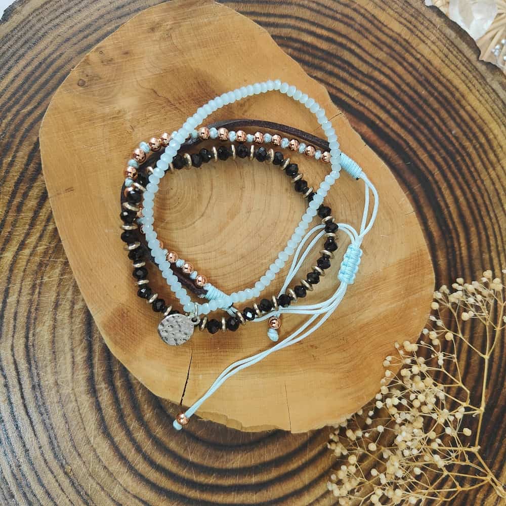 blue-spring-beaded-stacked-bracelets