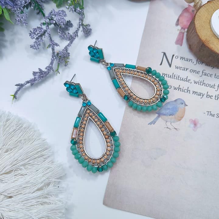 Boho River Breeze Dewdrop Earrings